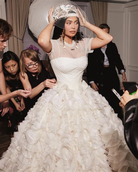 kylie jenner wedding dress.